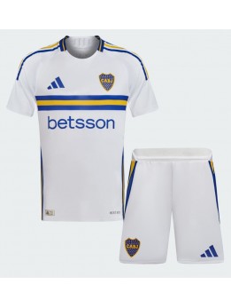 Boca Juniors Replika Borta Kläder Barn 2024-25 Kortärmad (+ byxor)